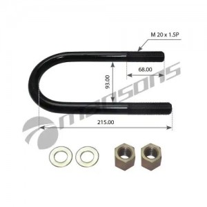 Стремянка RENAULT рессоры передней MANSONS 800.551 MANSONS