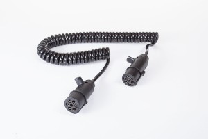 кабель спиральный! 7/7 полюсов, L3500. пласт,c 2 штекерами,Typ N Euro/Euro ISO11 07693921A PETERS ENNEPETAL
