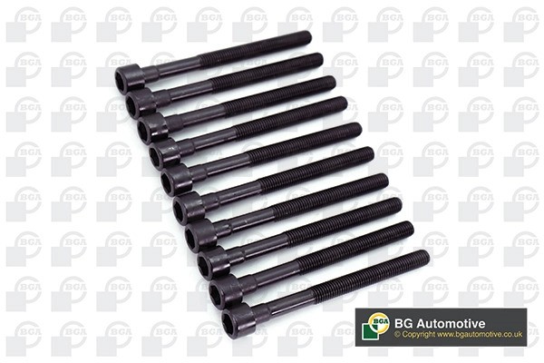 к-кт болтов ГБЦ! 10шт.\ Nissan Micra/Note 1.2/1.3/1.4 16V 03> BK3304 BG AUTOMOTIVE