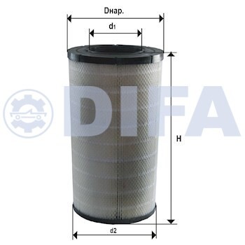 Фильтр воздушный DIFA 43120 DIFA43120 DIFA