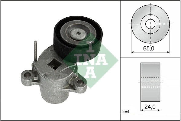 Натяжитель приводного ремня FORD Fiesta (12-) INA 534 0507 10 INA