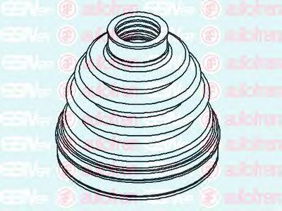 к-кт пыльника ШРУСа внутр.!\ Nissan Qashqai 2.0 dCi 07> D8529 AUTOFREN SEINSA