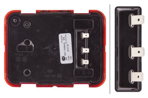 Фонарь задний модуль светодиодный красный 9DW178904-001 HELLA