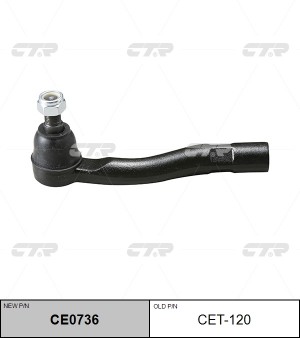 Наконечник рулевой тяги TOYOTA Land Cruiser (98-02) левый CTR CE0736 CTR