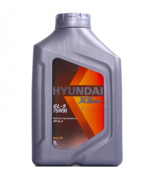 Масло трансмиссионное HYUNDAI XTEER Gear Oil-5 75W-90 1л 1011439 1011439 HYUNDAI XTEER