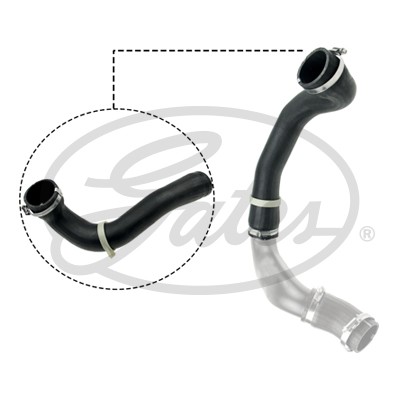 Комплект патрубка Turbocharger 09-0566 (4177-10566) 090566 GATES