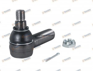 Наконечник рулевой тяги правый M30x1.5  M20x1.5  L=118 mm L=125 мм;  Premium T320005 BAGEN