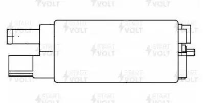 Мотор бензонасоса для а/м Nissan X-Trail (00-) 2.0i/2.5i (SFP 1407) SFP1407 START VOLT