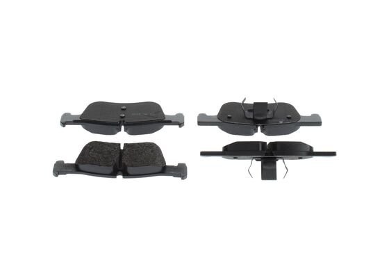Колодки тормозные дисковые передние 0986494689 0986494689 BOSCH