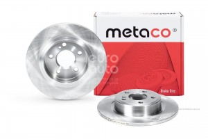 Диск тормозной задний 3060465 3060465 METACO