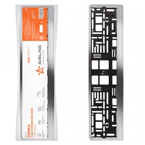 Рамка под номерной знак "Хром" AFC-07 AFC-07 AIRLINE