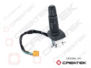 Переключатель подрулевой левый (освещение, стеклоочиститель) CK4266 CREATEK