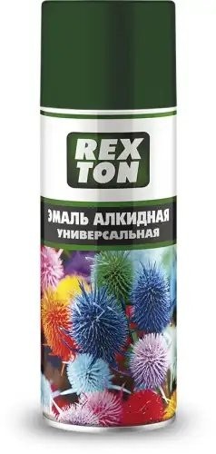 Краска темно-зеленая аэрозоль 520мл REXTON RT10100 REXTON