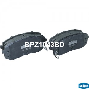 Колодки тормозные дисковые BPZ1043BD BPZ1043BD KRAUF