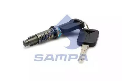 Личинка VOLVO FH12 замка двери (личинка+2 ключа) SAMPA 034.142 SAMPA