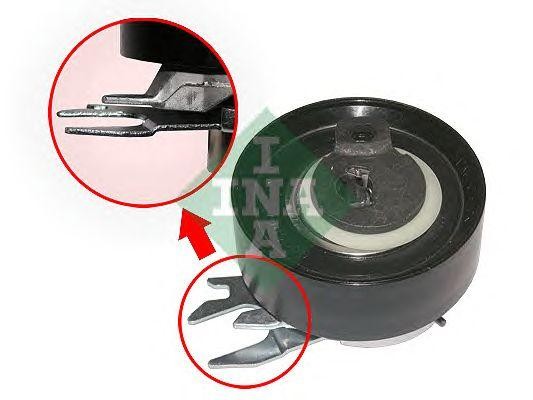 ролик натяжной ремня ГРМ!\ VW Golf/Polo/Vento 1.0-1.6 92> 531025230 INA