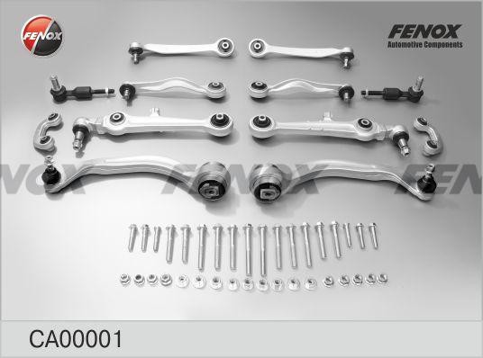 Рычаги подвески комплект AUDI A4 B5, A6 (-4B-2-031500), VW PASSAT (-3B-1-120000) CA00001 FENOX