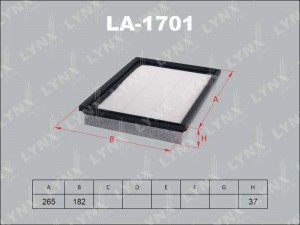 KIA RETONA [CE]/ SPORTAGE (2000-2003) 2.0 16V LA-1701 LYNXAUTO