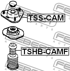 Пыльник амортизатора TSHB-CAMF TSHB-CAMF FEBEST