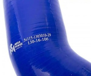 Шланг КАМАЗ рад верх 54115 силикон /MEGAPOWER/ 13016106 MEGA POWER