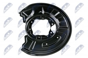 пылегрязезащитный щиток, левый!\ MB W204 07> HTO-ME-019 NTY