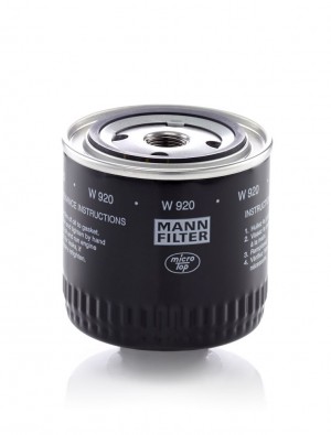 Фильтр масляный W920 W920 MANN FILTER