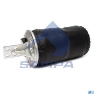 Пневморессора IVECO EuroTech,EuroStar,Stralis (без стакана) задняя правая с крон SP55702301 SAMPA