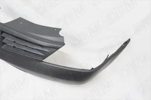 Бампер передний Renault Logan 1 2004-2009, под покраску OEM0162 OEMPARTS