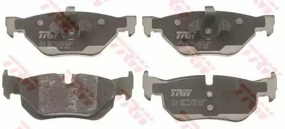 Колодки задние BMW 1 E81, E87, 3 E90, X1 E84 GDB1626 GDB1626 TRW