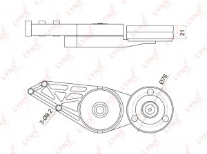 AUDI A4 B5 / A6 C4 / PASSAT B5 В СБОРЕ PT-3002 LYNXAUTO