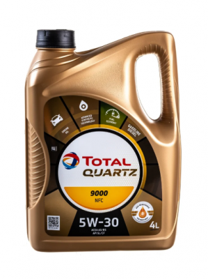 Масло моторное синтетическое TOTAL QUARTZ 9000 FUTURE NFC 5W-30 4л 213836 213836 TOTAL