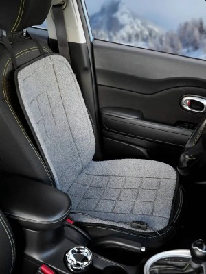 Подогрев сидений "AIRLINE" (перед, искусственный мех, серый) ADHC016 AIRLINE