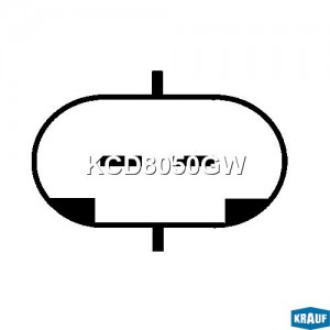 Компрессор CHEVROLET Cruze (09-) кондиционера KRAUF KCD8050GW KRAUF