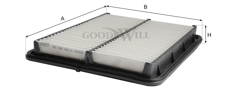 Фильтр воздушный AG338 AG 338 GOODWILL