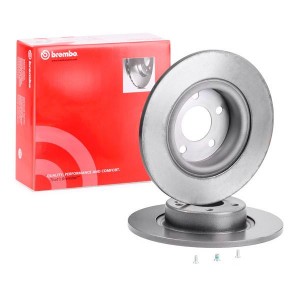 Диск тормозной MERCEDES C (W205) (13-) задний (1шт.) BREMBO 08.D530.13 BREMBO