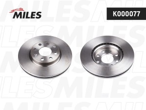 Диск тормозной передний OPEL CORSA D 06-/FIAT PUNTO 09- (TRW DF4796) K000077 K000077 MILES