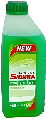 Антифриз зеленый -40C 1кг G11 SIBIRIA 800256 SIBIRIA
