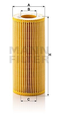 Фильтр масляный HU721WKIT HU 721 W KIT MANN FILTER