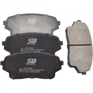 Колодки тормозные дисковые Suzuki Grand Vitara1.6i/2.0i/1.9D 05 BP29806 BP29806 SB NAGAMOCHI