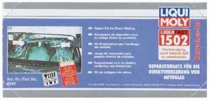 6141 LiquiMoly Набор д/вклейки стекол (высокомодульный) Liquifast 1502 (1шт) 6141 LIQUI MOLY