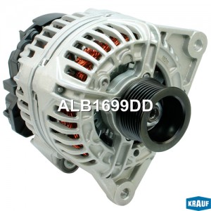 Генератор КАМАЗ IVECO дв.CUMMINS ISBe Е3 28В 70А (замена 0124555005) KRAUF ALB1699DD KRAUF
