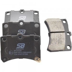 Колодки тормозные дисковые Daihatsu Cuore 1.0i 98-03 BP26429 BP26429 SB NAGAMOCHI