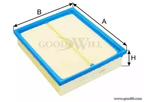 Фильтр воздушный AG101 AG 101 GOODWILL