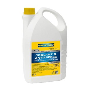 Антифриз готовый жёлтый 5л TTC Premix 1410105005 1410105-005 RAVENOL