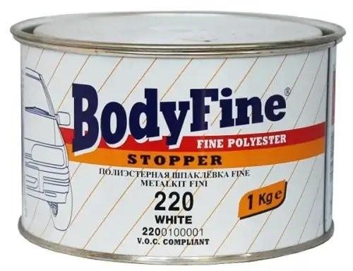 Шпатлевка доводочная FINE 220 1кг BODY 2200100001 HB BODY
