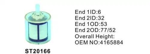 Фильтр топливный ST20166 ST20166 STAL