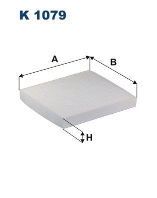 Фильтр воздушный салона VW Polo AUDI A1 SEAT Ibiza SKODA Fabia FILTRON K1079 FILTRON