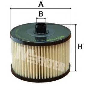 фильтр топливный!\ Citroen C5, Ford Galaxy, Peugeot 307/407/607, Volvo S40 2.0HD DE3116 MFILTER AUTOMOTIVE FILTERS