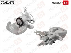 Суппорт тормозной  зад. прав. Volkswagen CADDY III (2KB, 2KJ, 2CB, 2CJ) 2004 - 2 77AK1675 MASTER KIT