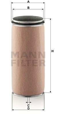 Фильтр масляный HU 12 122 X MANN FILTER